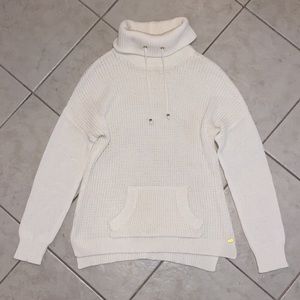 Guess one size knitted white sweater.